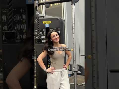 gym de rezil oluruz diye denemekten korkmuyoruzzz #gymgirl #gymcomedy