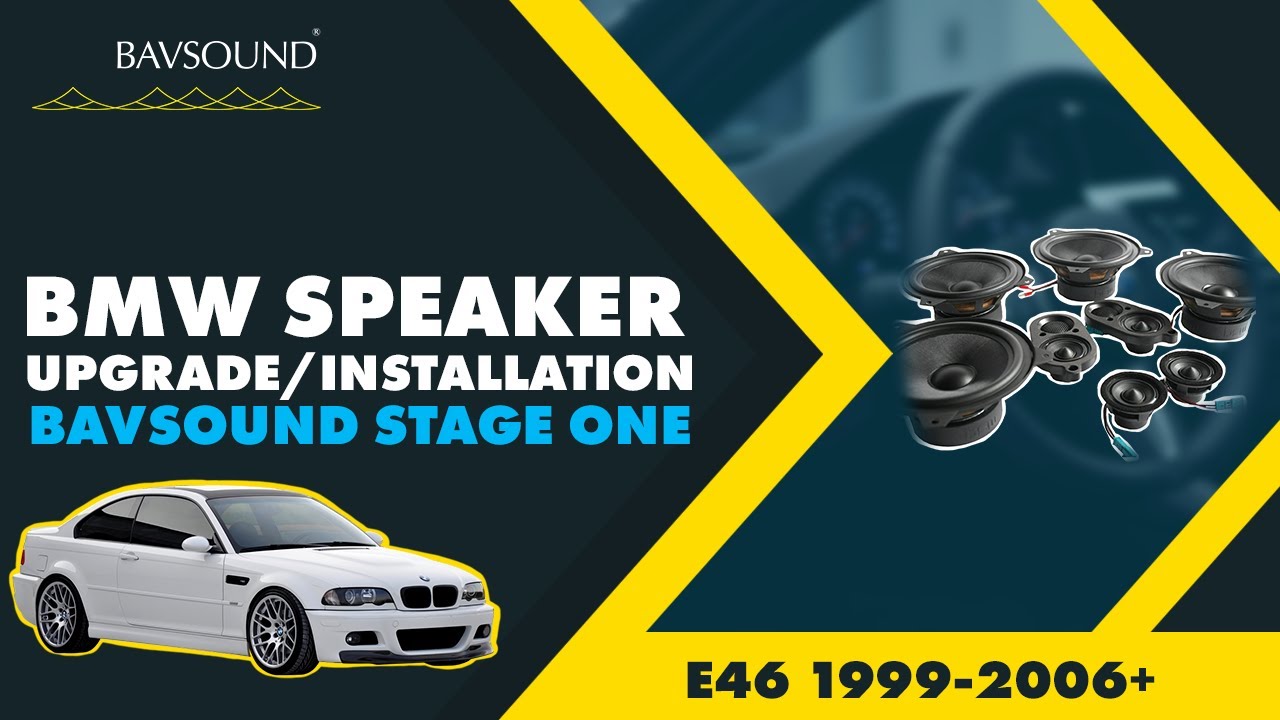 Bmw 3 series e46 speaker size #6