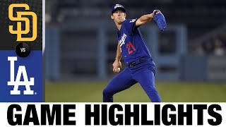 Padres vs. Dodgers Game Highlights (9/28/21) | MLB Highlights