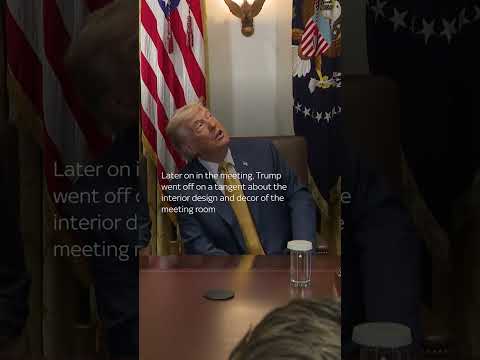 Trump shuts down reporter's question on 'creep' Epstein