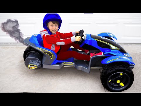Super Senya Plays with Super Cool Cars | Toy Cars Compilation