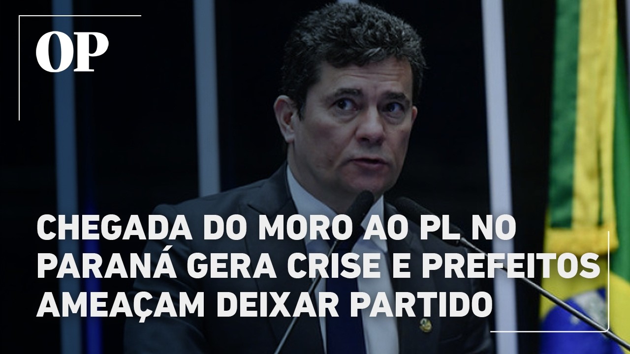 Chegada do Moro ao PL no Paraná gera crise e prefeitos ameaçam deixar partido TV Online Chegada do Moro ao PL no Paraná gera crise e prefeitos ameaçam deixar partido