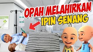 Opah Melahirkan Anak Lucu , Upin Ipin Senang ! GTA Lucu 