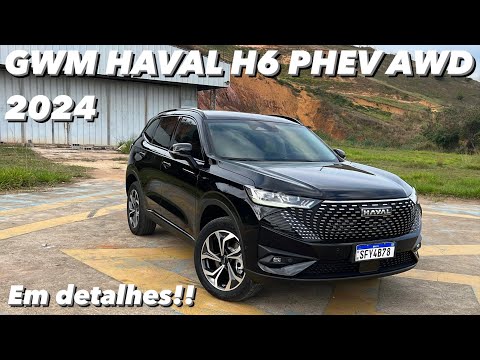 GWM Haval H6 Premium PHEV AWD 2024 - O SUV Híbrido de 393 CV da GWM Vale 279 MIL?! (4K)