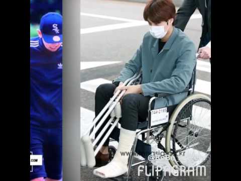 Kai still injured Chen has eye infection Chanyeol injury Sehun/Baekhyun sick Lay has waist injury