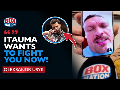 Oleksandr Usyk FIRST REACTION To Moses Itauma Calling Him Out