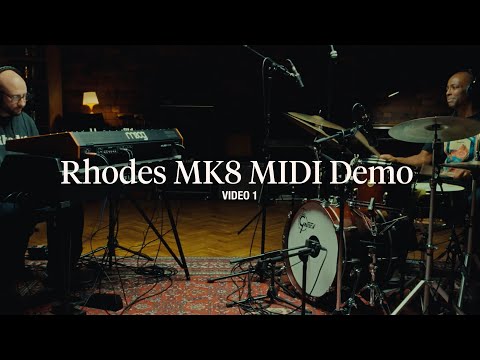 Rhodes MK8 MIDI Demo - Live at The Nave