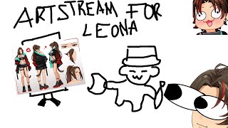 【Drawing Leona and Mute OC artstream!!】OH BOY!! I am so rusty at art L
