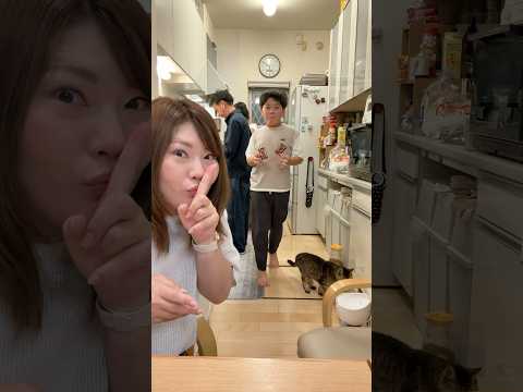 夜ごはん準備中・バレずにお菓子を食べられるのか #ブラザー4 #shorts