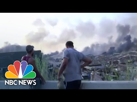 ‘You Couldn’t Even Breathe’: Witnesses Describe The Massive Beirut Explosion | NBC News NOW