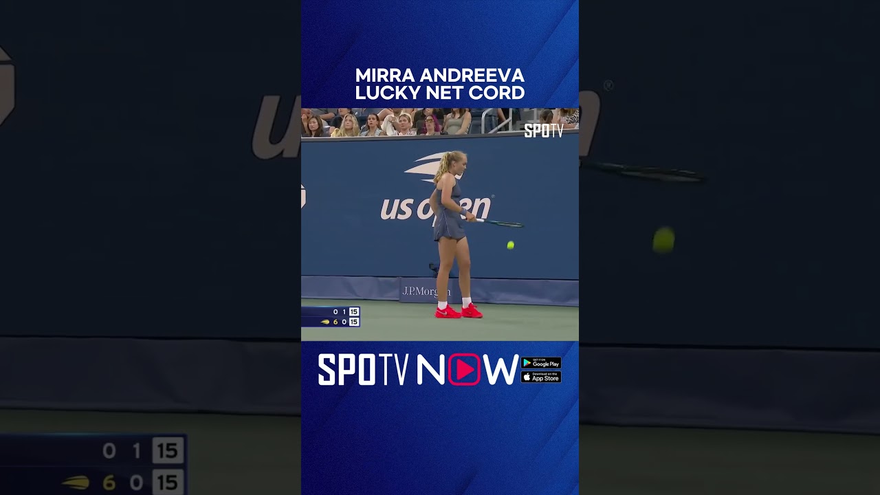 #USOpen 🎾 - upss, maap gasengaja 😅 #MirraAndreeva