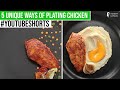 5 Unique Ways of Plating Chicken |  #Shorts | Sanjeev Kapoor Khazana