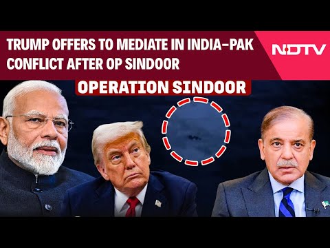 “They Can Stop Now”: US Prez Trump Offers To Mediate in India-Pakistan Conflict After ‘Ops Sindoor’