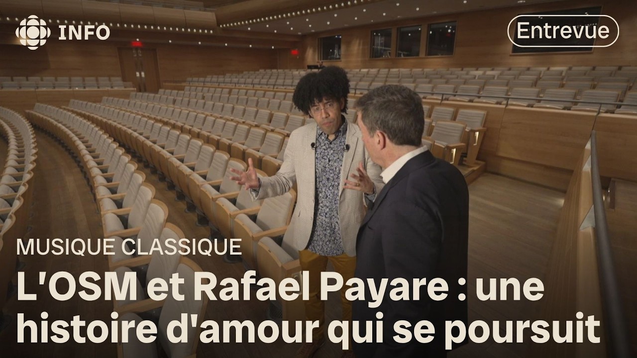 Rafael Payare en entrevue avec Patrice Roy : le chef d’orchestre prolonge son mandat avec l'OSM