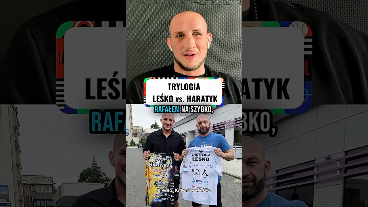 Oktagon live: trylogia leśko vs haratyk? #shorts