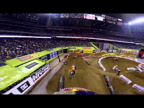 GoPro HD: James Stewart Main Event 2013 Monster Energy Supercross from Houston 