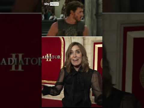 Gladiator II gets ‘royal premiere’ in London