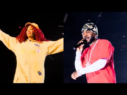 [4K] Kendrick Lamar & SZA - Gloria (Live at SoFi Stadium, LA – Barricade) | Grand National Tour 2025