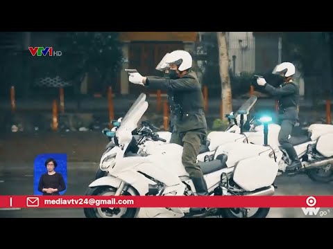 Đội mô tô hộ tống bảo vệ yếu nhân | VTV24