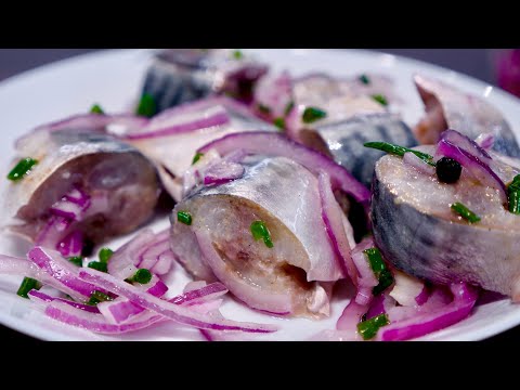 ВКУСНАЯ СКУМБРИЯ В МАРИНАДЕ!
