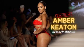 Amber Keaton in Slow Motion Miami Swim Week | Model Video