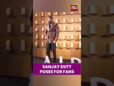 Sanjay Dutt Poses For Fans At His First Restaurant Solaire Launch | India Today