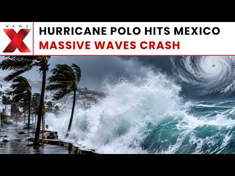 Hurricane Polo: Hurricane Triggers Storm Surge Along Mexico's Pacific Coast | World News | NewsX