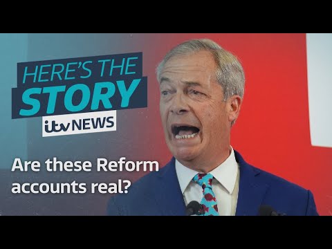 Are these Reform accounts real? | ITV News