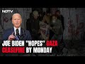 Biden On Gaza Ceasefire | Were Close: Biden Says Gaza Ceasefire Could Happen By Monday