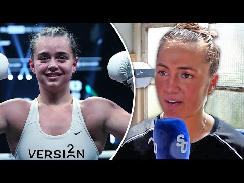 EMOTIONAL Ellie Scotney DEDICATES UNIFICATION CLASH to FALLEN FRIEND Georgia O’Connor