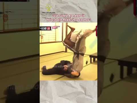 Võ sư mà bị đánh úp thì có kịp phản ứng không #tomtatnhanh #haihuoc #funny #giaitri #shorts