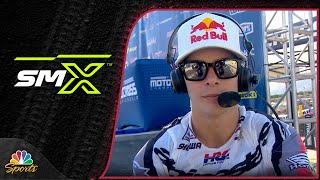 Jett Lawrence kept 'momentum going' in Pro Motocross 450 at Fox Raceway | Motorsports on NBC