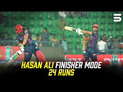 Hasan Ali Counter Attack – 24 Off 13 Balls  | Quetta VS Karachi | Match 9 | HBL PSL X | M3O1U