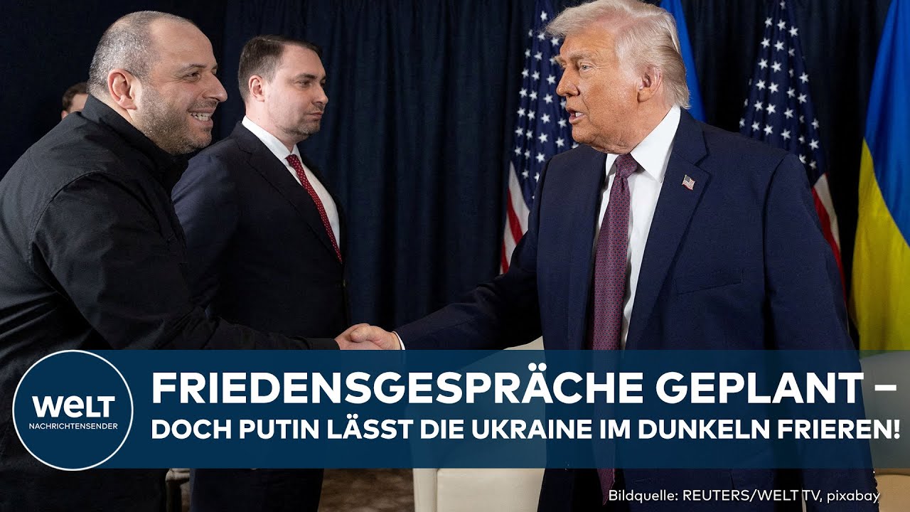 UKRAINE-KRIEG: USA kündigen neue Gespräche an – Russlands Angriffe gehen weiter!
