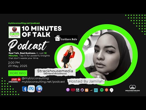 Mastering the Media Game with Sarah Strackhouse | CEO of Strackhouse Media