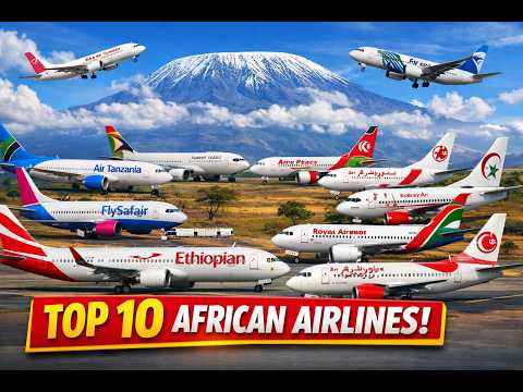 TOP 10 AFRICAN AIRLINES WITH MANY AIRCRAFTS