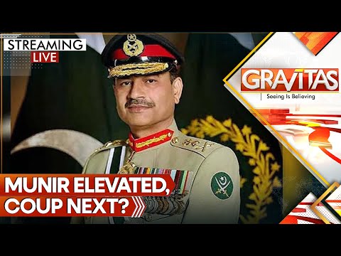Field Marshal Munir: Pakistan's Next Dictator? | GRAVITAS LIVE | World News | WION