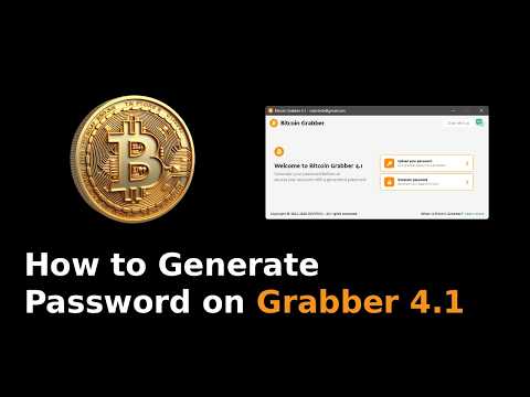 How to Generate New Password for Grabber 4.1