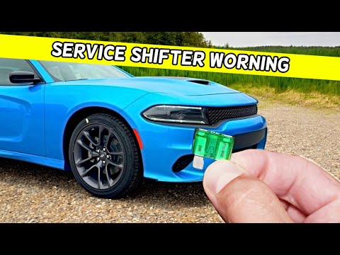 Why Service Shifter Warning Message On Dodge Charger