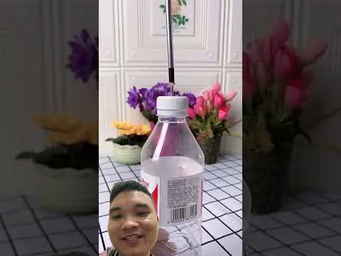 Làm Bình Tưới Nhỏ Giọt Cho Cây #farming