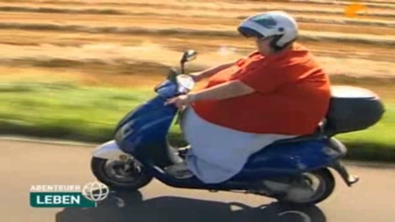 Fat Guy On A Moped 18