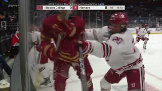 Men's Ice Hockey Falls to Boston College in Beanpot Consolation Round