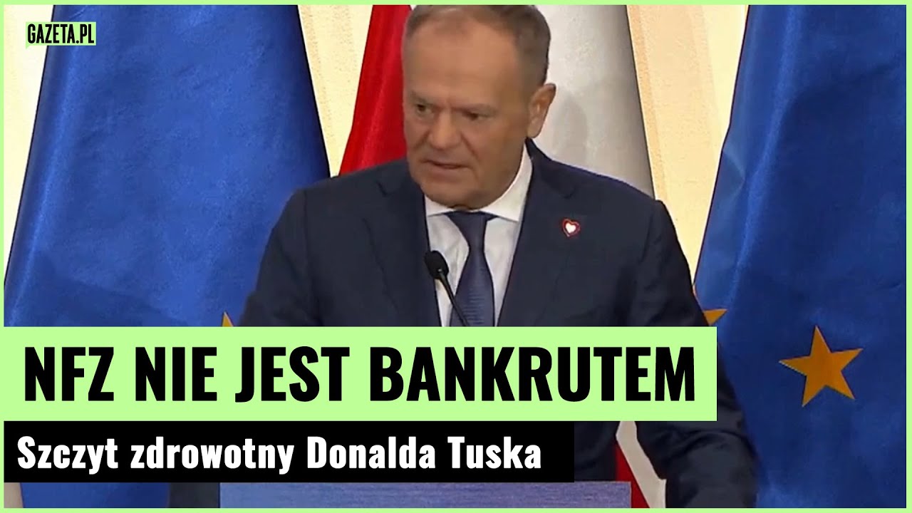 Donald Tusk o zdrowiu Polaków „NFZ nie jest bankrutem” | Gazeta.pl
