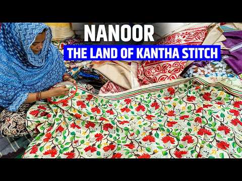 Kantha Stitch ( কাঁথা স্টিচ ) Saree & Dress Materials Manufacturer in Nanoor, Birbhum, West Bengal