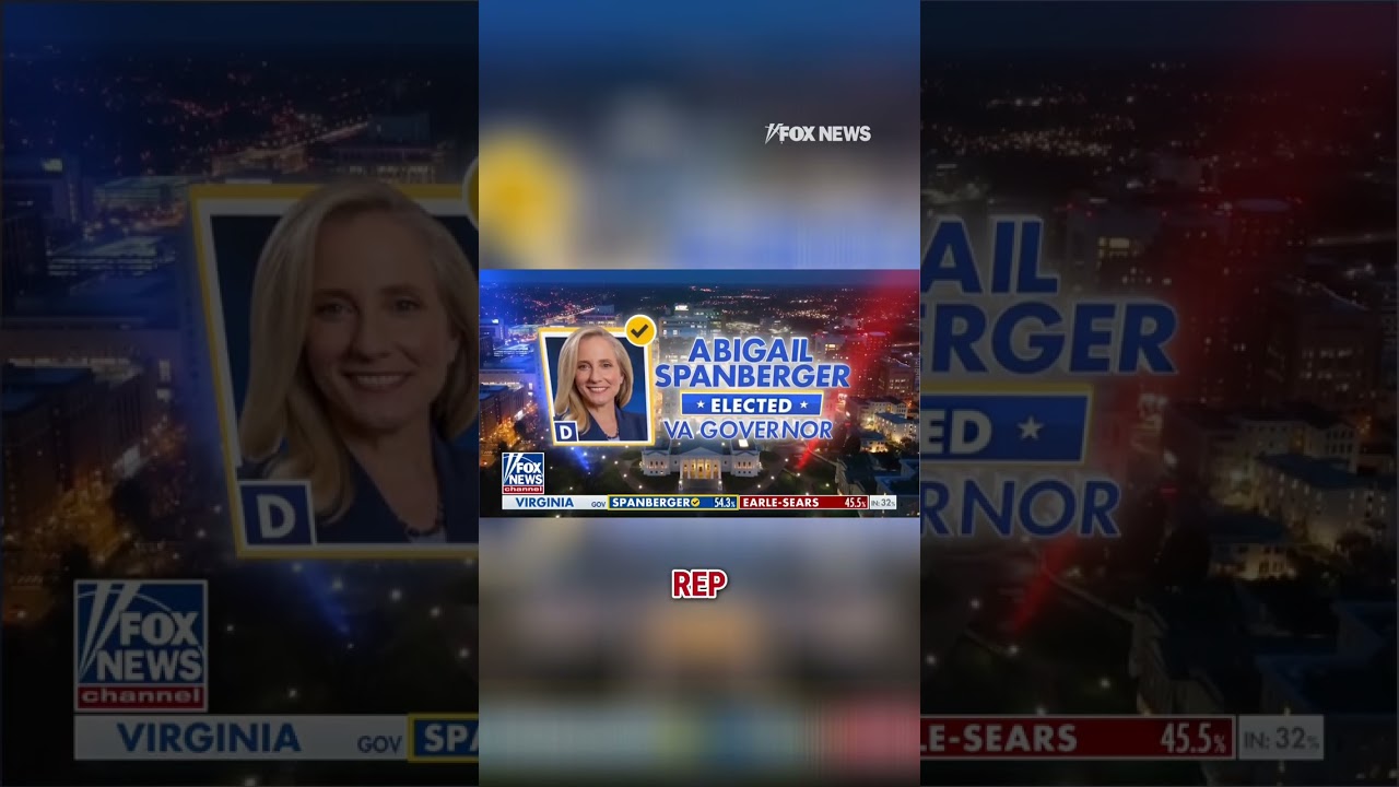 BREAKING: Fox News Decision Desk can now project next governor of Virginia #shorts