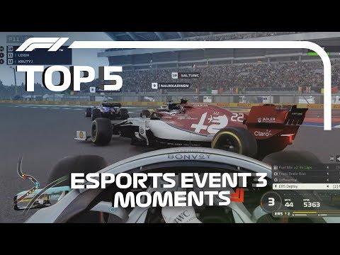 Top 5 Moments | F1 Esports Pro Series 2019 Event 3