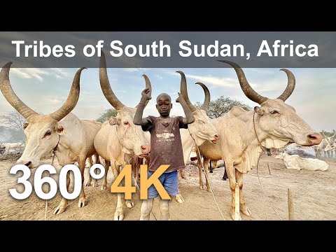 Tribes of South Sudan. Explore Africa in 360° VR. 4K teaser.