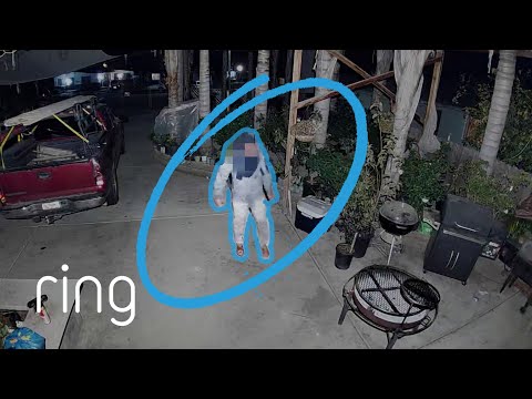 Stranger Enters Yard With Face Covered | RingTV