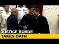 Justice SA Bobde takes oath as 47th Chief Justice of India