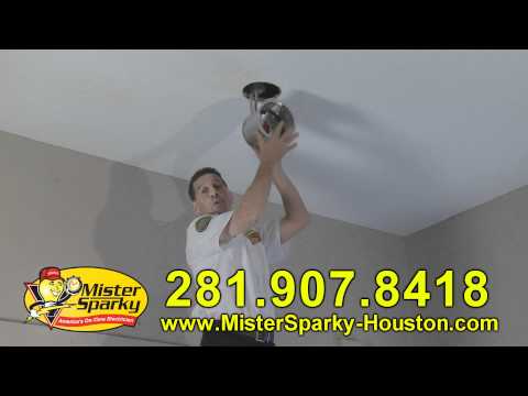 Mister Sparky - Recessed Lighting Installation - Houston Texas - Electrician